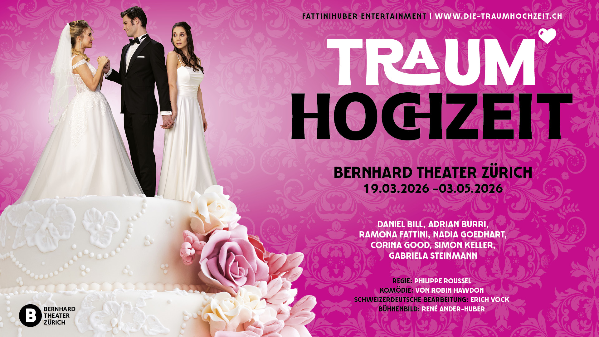 traumhochzeit berhard theater 2026